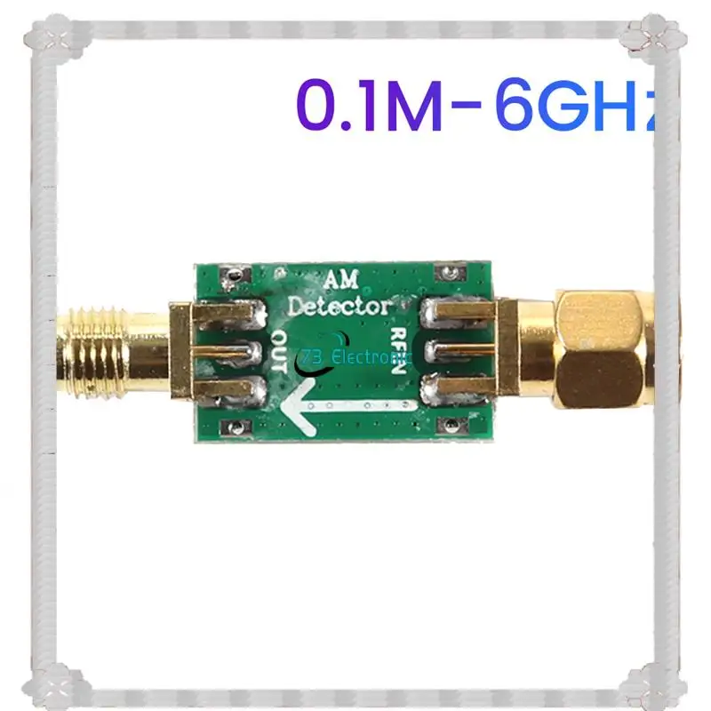Module RF de livraison en 24 heures, détecteur d'enveloppe AM 0.1M-6Ghz, détecteur d'ampèvement, Module multifonction de détection de Signal de décharge