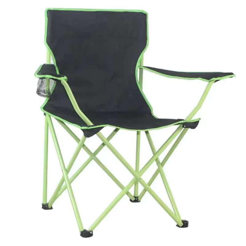 for Modern Metal Steel Frame Foldable Camping Chair Durable Lightweight for Beach Park and Outdoor