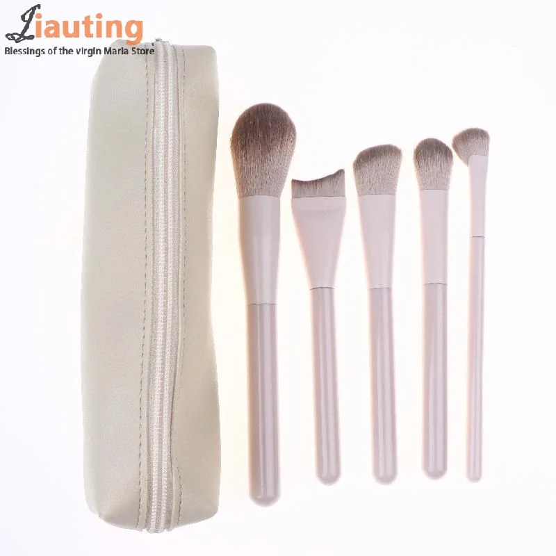 Juego de brochas de maquillaje, 13 Uds., corrector, colorete en polvo, sombra de ojos, resaltador, base, herramientas cosméticas de belleza