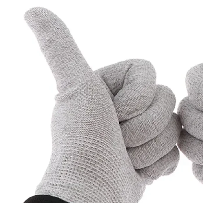 

1 пара волшебных импульсных проводящих массажных перчаток для машин для здравоохранения Tens, электрический акупунктурный физиотерапевтический массажер