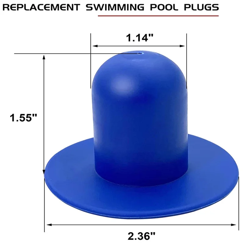 1PC Swimming Pool Drain Plug Pump Strainer Hole Plug Water Stopper For Intex Bestway Swimming Pool Wall Plug Replacement Kit