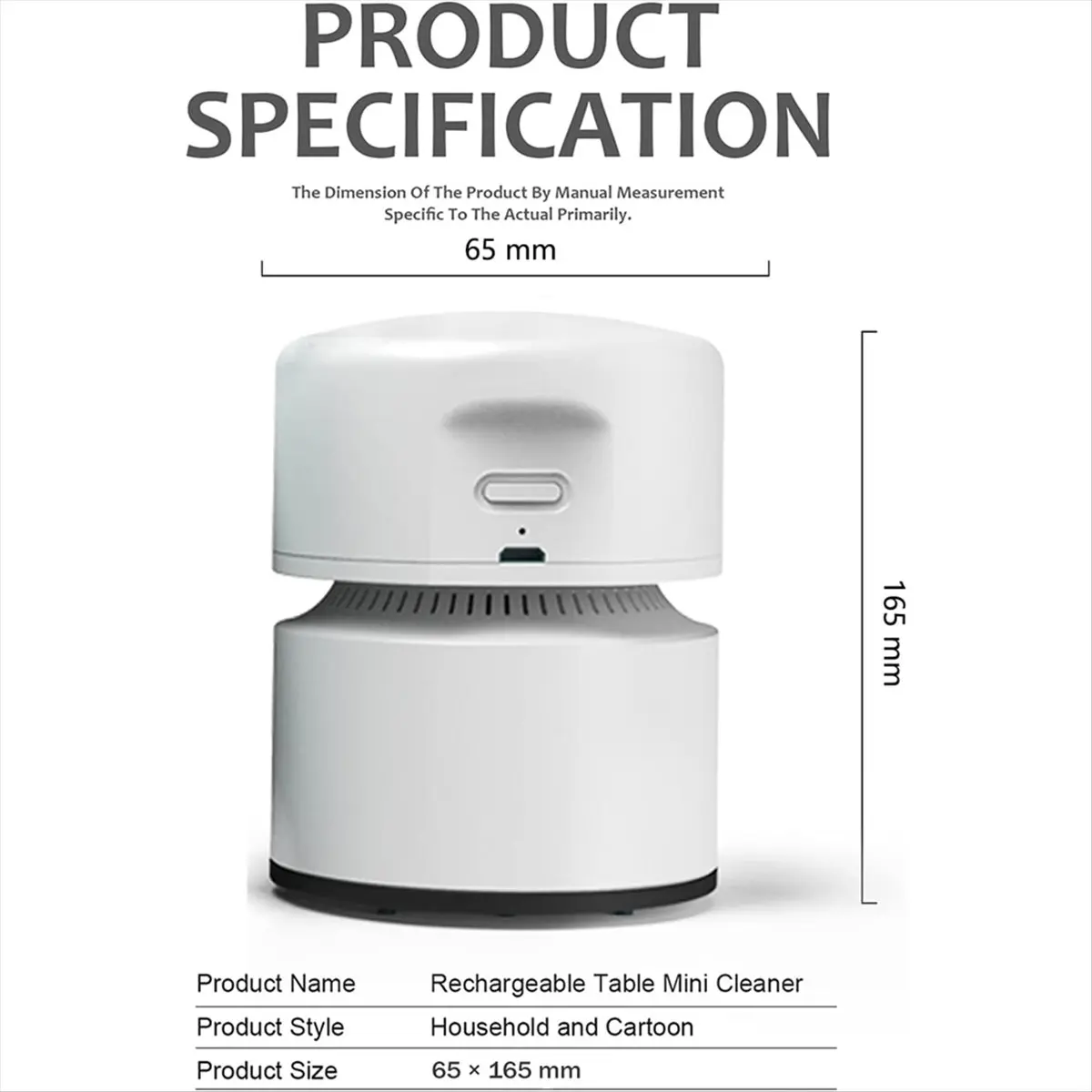 Mini Vacuum Cleaner,Small USB Office Home Portable Mini Wireless Handheld Cleaner Desktop Vacuum Cleaner