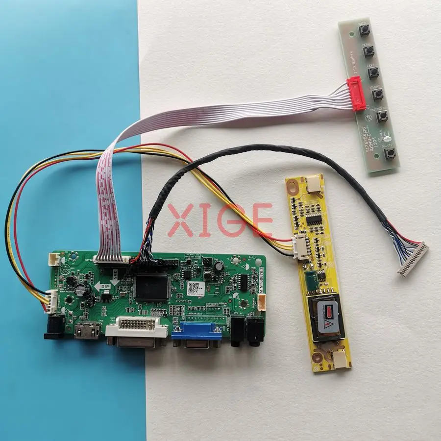 

M.NT68676 Drive Controller Board Fit LTM150XO LTM150XS TM150XG SVA150XG 2-CCFL 20Pin LVDS 1024x768 1024*768 HDMI+DVI+VGA DIY Kit