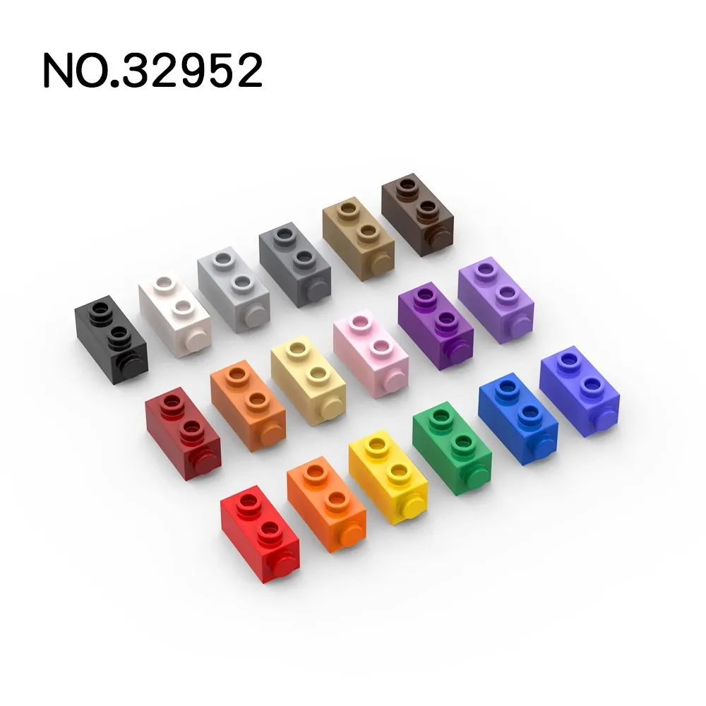 20pcs MOC Parts 32952 Brick Modified 1 x 1 x 1 2/3 Compatible Bricks DIY Assmble Building Blocks Particle Kid Puzzle Toy Gift