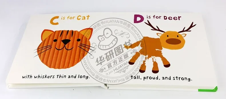 See Touch Feel ABC, Baby Children's books aged 1 2 3, hardcover English picture board book 9780316529703