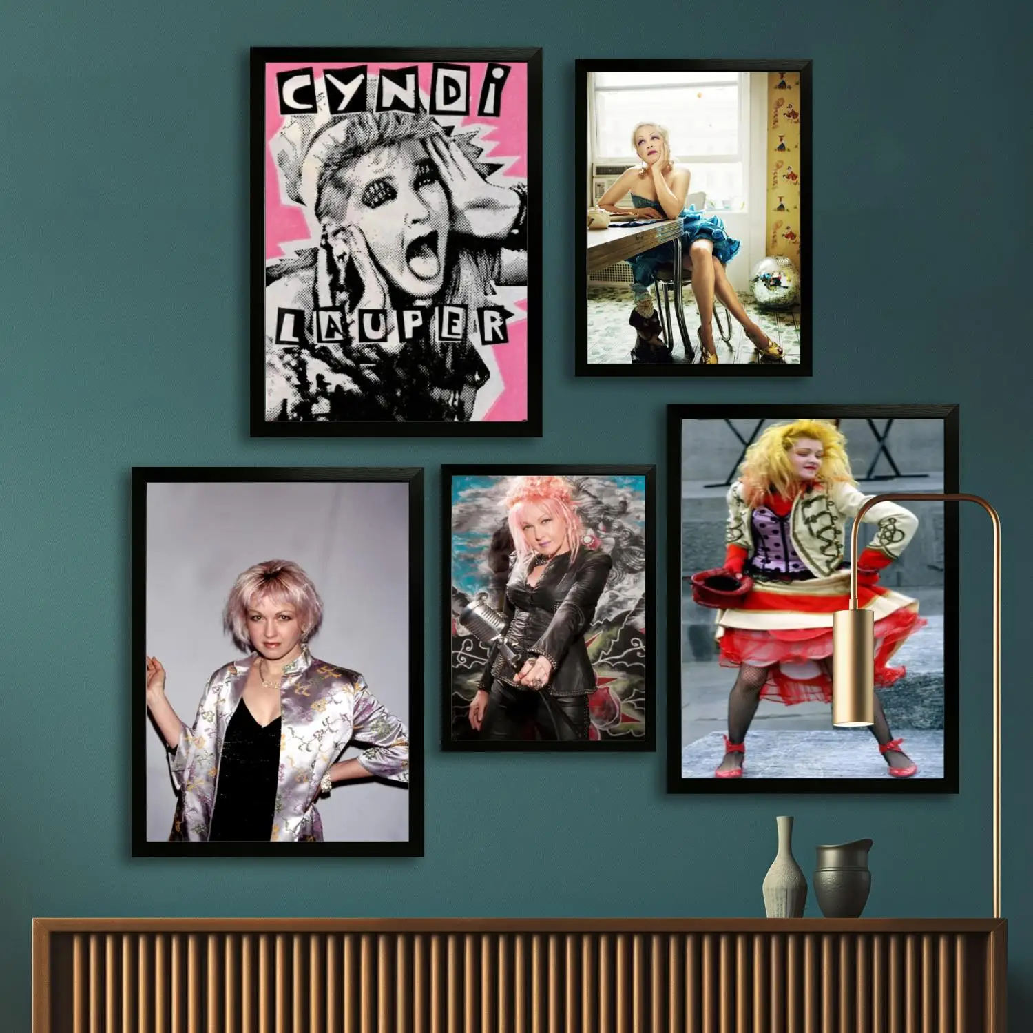 cindy lauper Canvas Art Poster and Wall Art, Picture Print, Modern Family, Bedroom Decor, Posters,Decorative painting