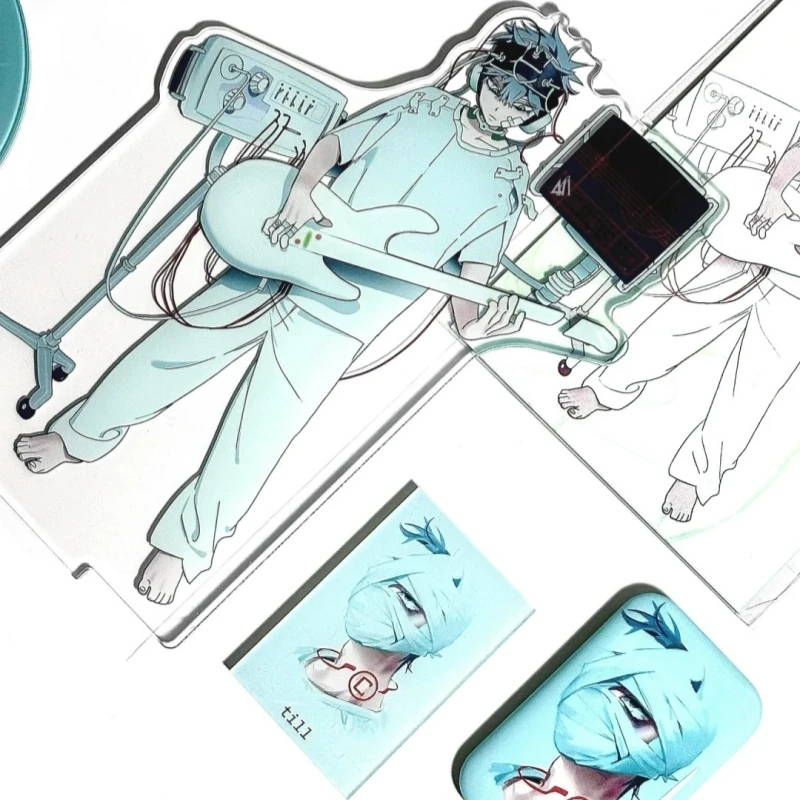 Spot Genuine Alien Stage ANAKT GARDEN COLLEGION Medical Series Badge Standing Sticker Gift Box Anime Peripheral Birthday Gift