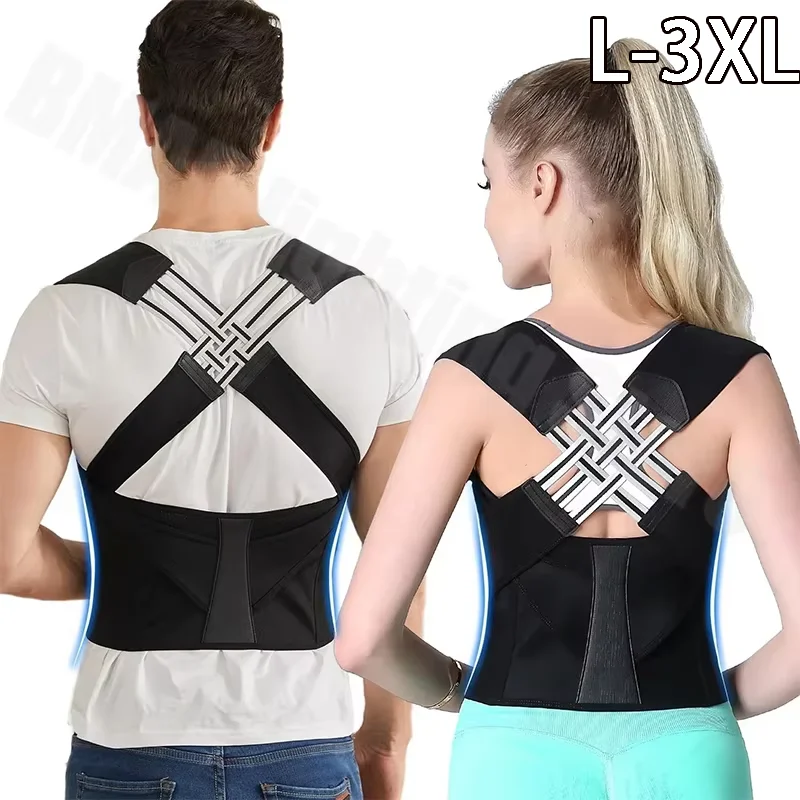 Shoulder And Back Posture Correction With Camel Straps Adult Body Shape Correction, Male and Female Back Support