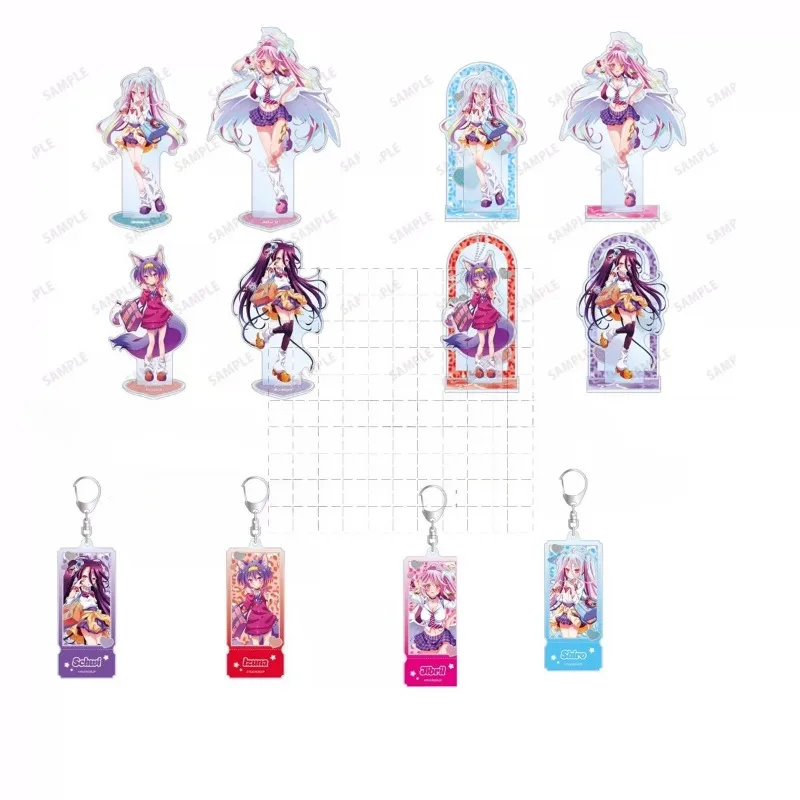 Акриловая табличка-брелок Sora Shiro Stephanie Dola Kurami Zell, аниме-фигурки, сувениры, игрушки A