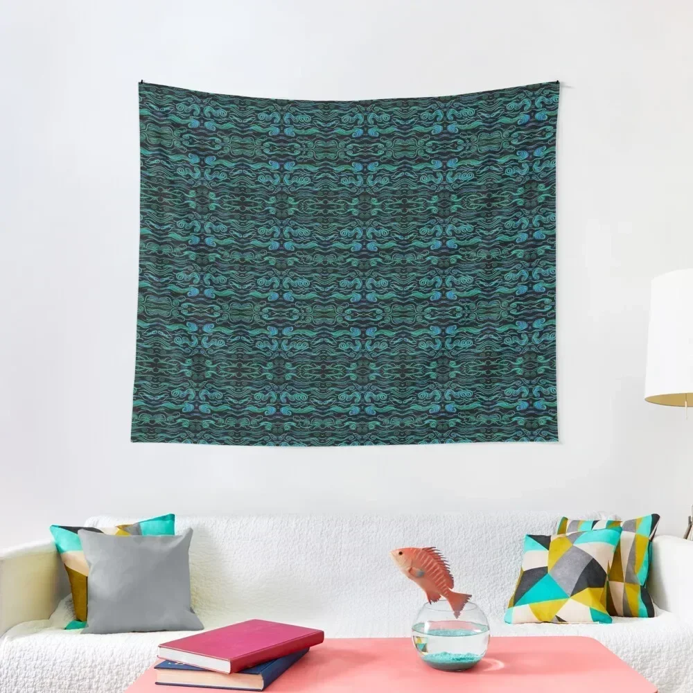 La Mer Tapestry Bedroom Organization And Decoration On The Wall Wall Art Tapestry