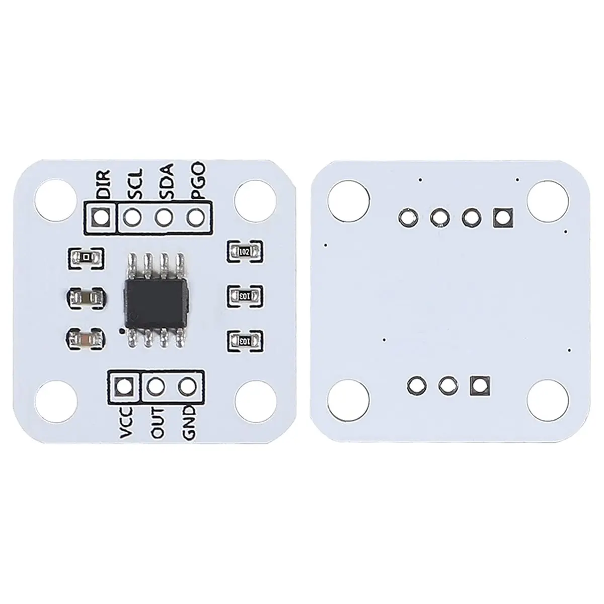5set AS5600 Magnetic Encoder Sensor Mdoule 12bit Magnetic Induction Angle Measurement Sensor Module