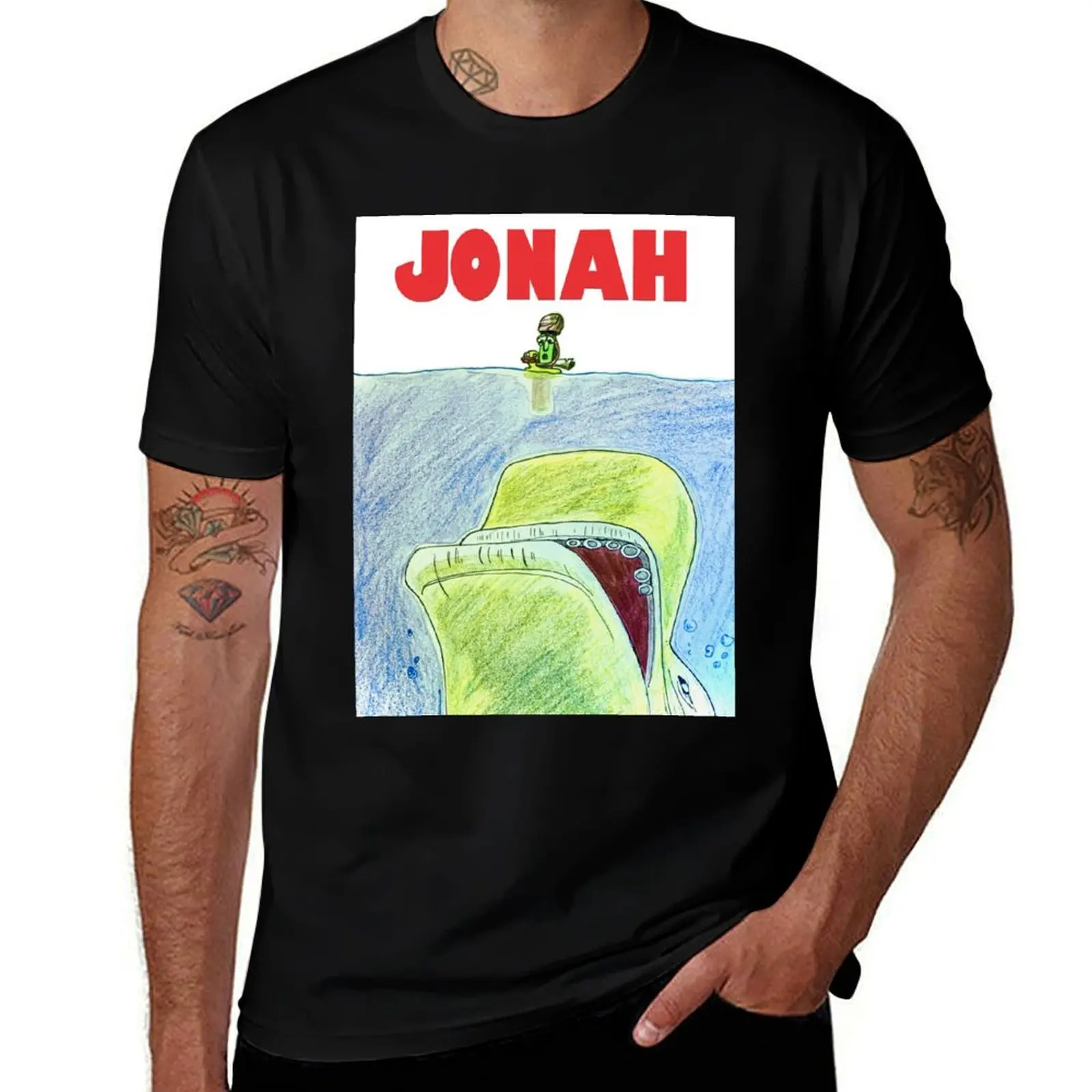 Jonah: A VeggieTales Movie T-Shirt Novelty Graphic Tee Shirt T-Shirt