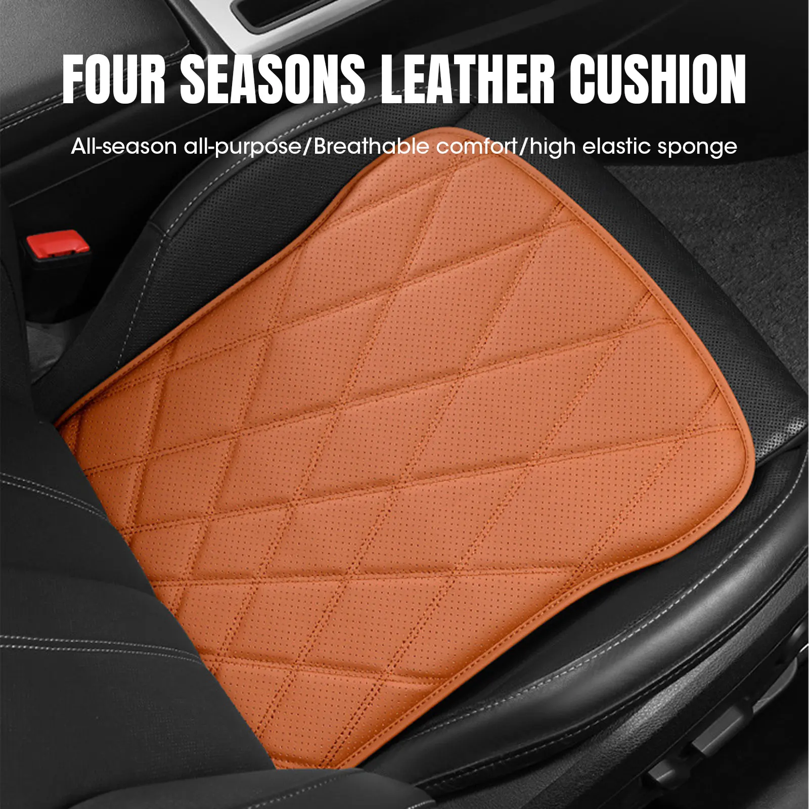 

Car Breathable Cushion Four Seasons General New Non-Slip Seat Cushion Comfortable Butt Cushion Car Interior Supplies