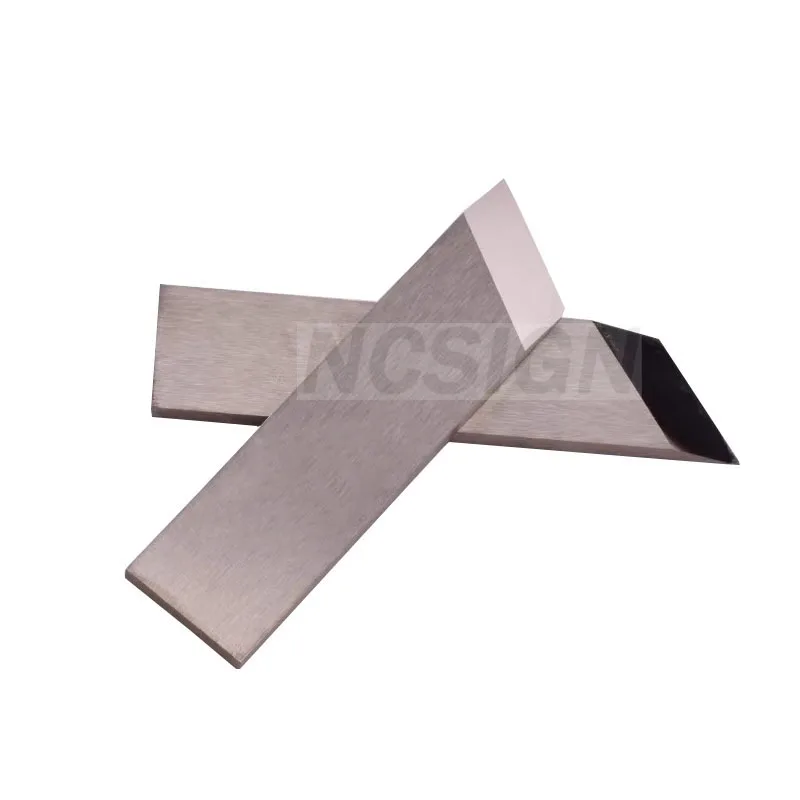 Tungsten Carbide V Slotting Machine Blade Carton Grooving Slotter Blades Cutting Machine Knife 10pcs