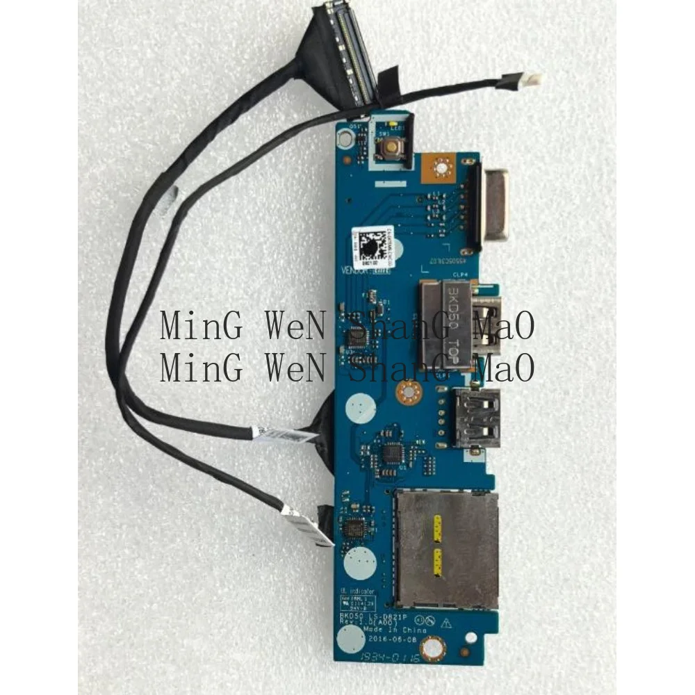 For Dell Vosrtro 5568 USB Interface Board Switch Board 04T5M8 BKD50 LS-D821P
