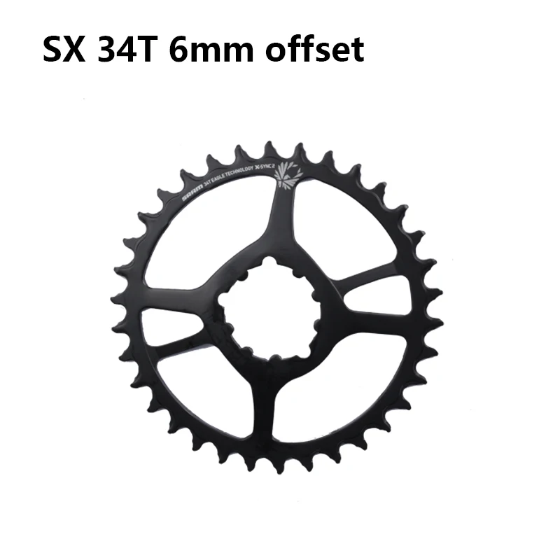 SRAM GX/NX/SX 3mm/6mm Offset Chainring 12 Speed Direct Mount 30T/32T/34T Chainring Original Sram