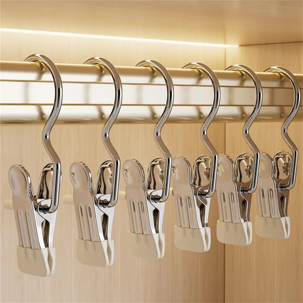 

5/10/20Pcs Cloth Hat Hooks Pants Space Saving Clips Hanging Travel Clothespin Closet Towel Boot Hangers Bedroom Supplies