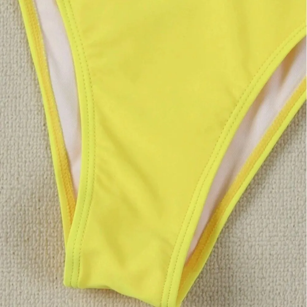 

Комплект из 2 предметов: модный летний пляжный купальник-бикини с эффектом пуш-ап, повседневный комплект бикини, купальный костюм-бандо для пляжа