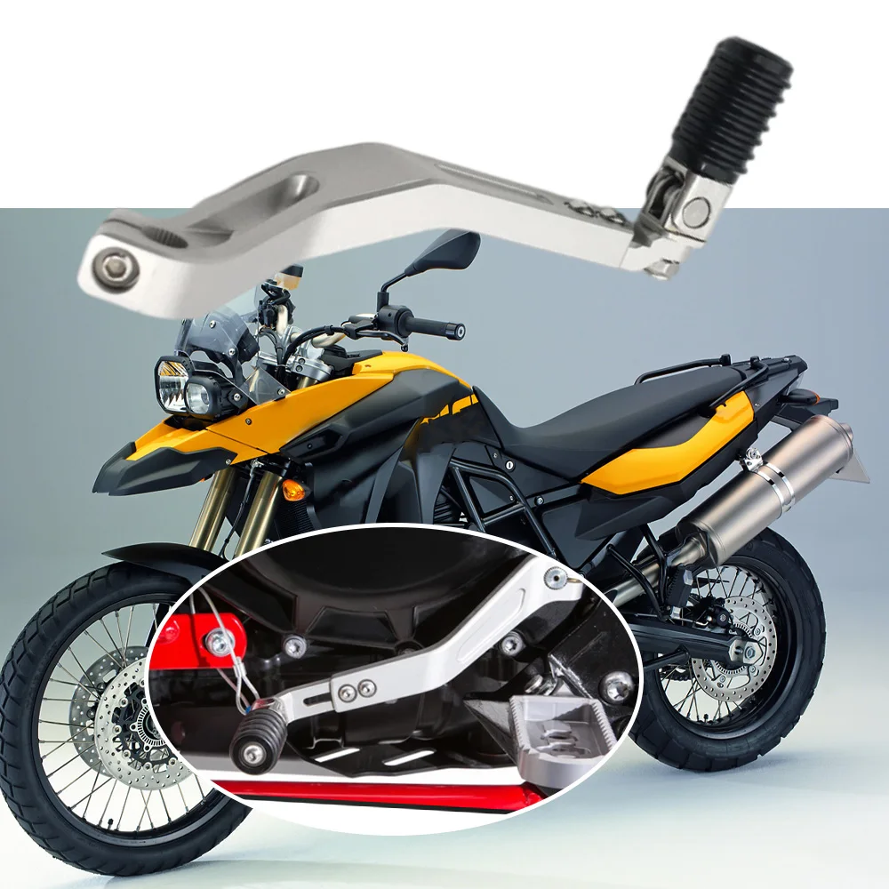

1 Pc For BMW F800GS 2004–2017 Aluminum Alloy Black/Silver Gear Shift Lever Shifter Pedal Motorcycle Accessories