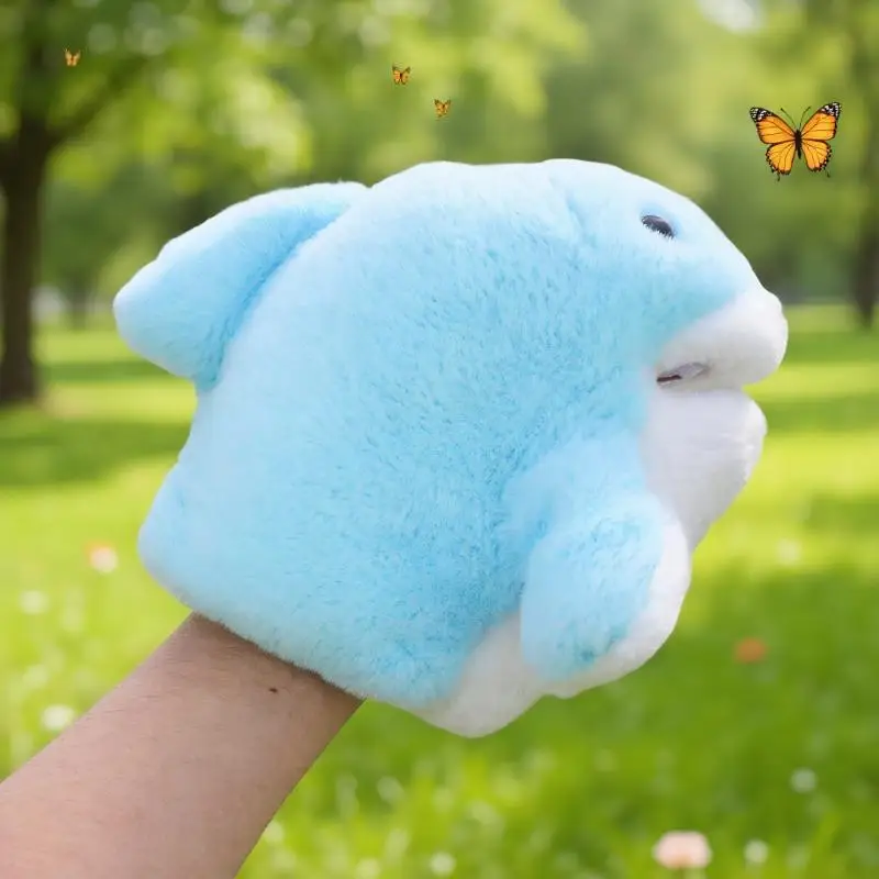 블루 샤크 봉제 인형, 이상적인 어린이 선물, 교육용 놀이 장난감, 귀여운 봉제 동물