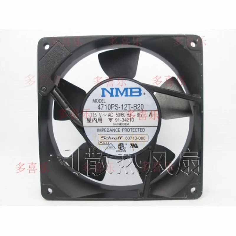 

EE 1pcs for NMB 4710PS-12T-B20 12025 AC 115V 8 / 7W 12CM AC cooling fan