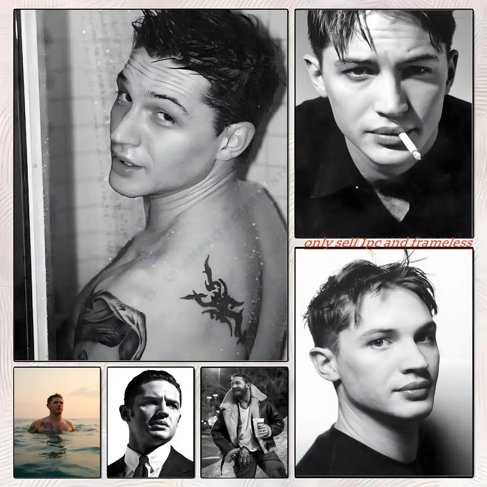 Actor T-Tom Hardy Poster Gift With Prints Home Bedroom Living Room Decoration Promotion And Display