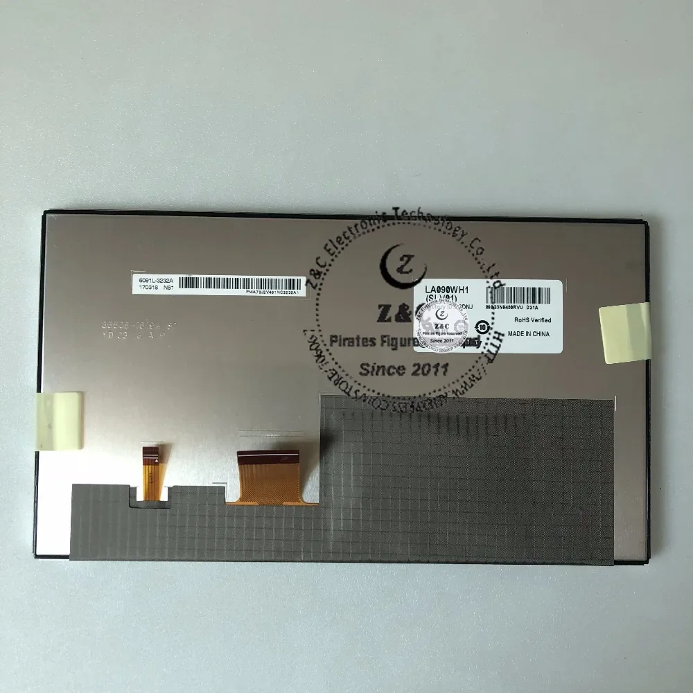 

LA090WH1-SL01 LA090WH1(SL)(01) LA090WH1SL01 New Original 9 inch LCD Panel Display for Car GPS Navigation