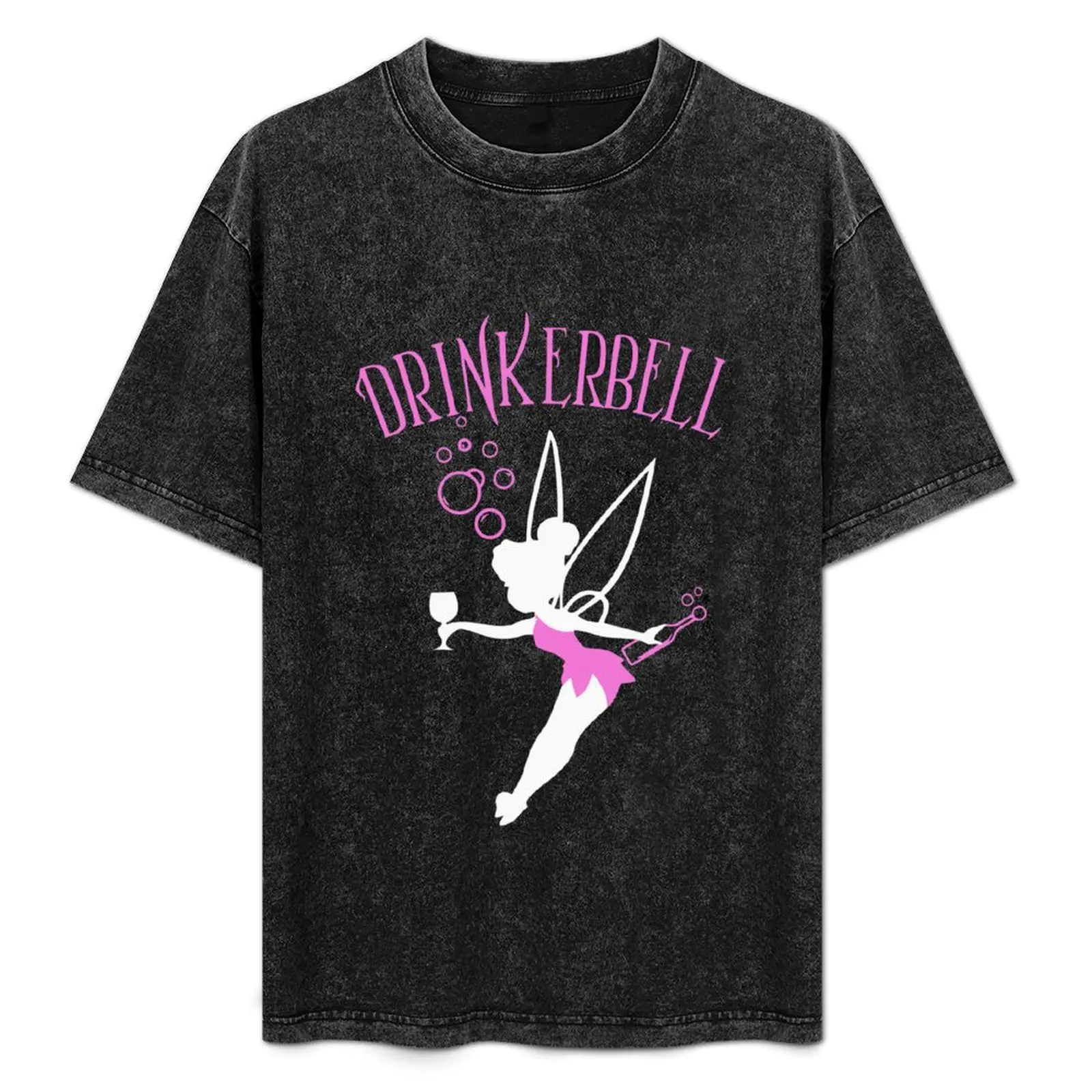 

Футболка Couleur Rose Drinkerbell, повседневная свободная футболка для ежедневной носки