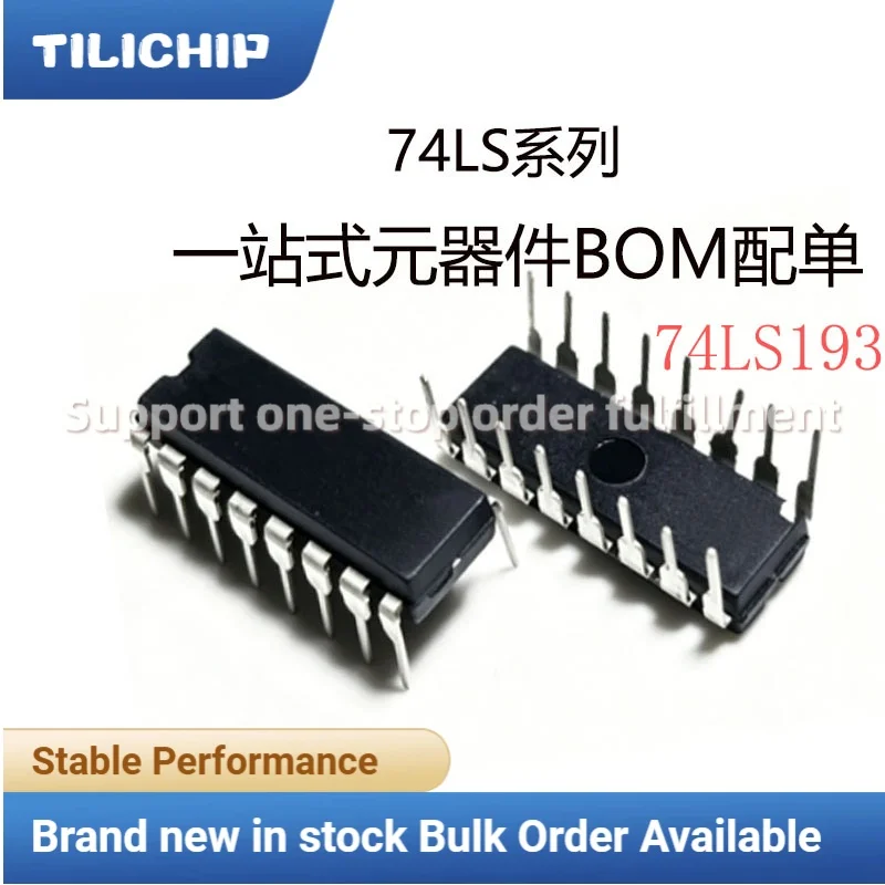 10PCS~20PCS Brand new 74LS193 DIP16 Dual-Clock Reversible Counter Chip SN74LS193N Original IC