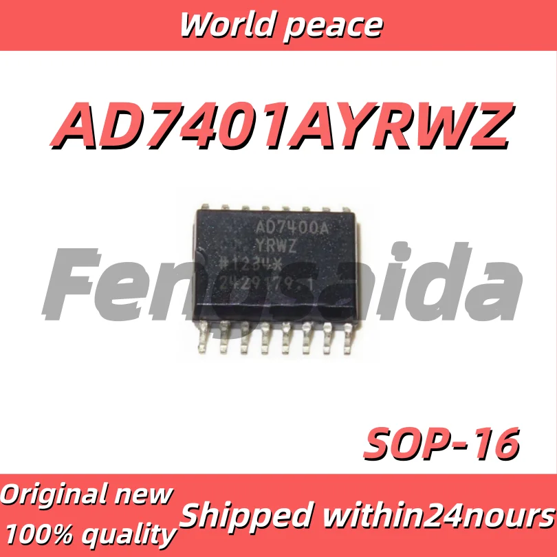 (1-10pcs)100% Brand new original AD7401AYRWZ YRWZ AD7401A AD7401YRWZ Surface-mount SOP16