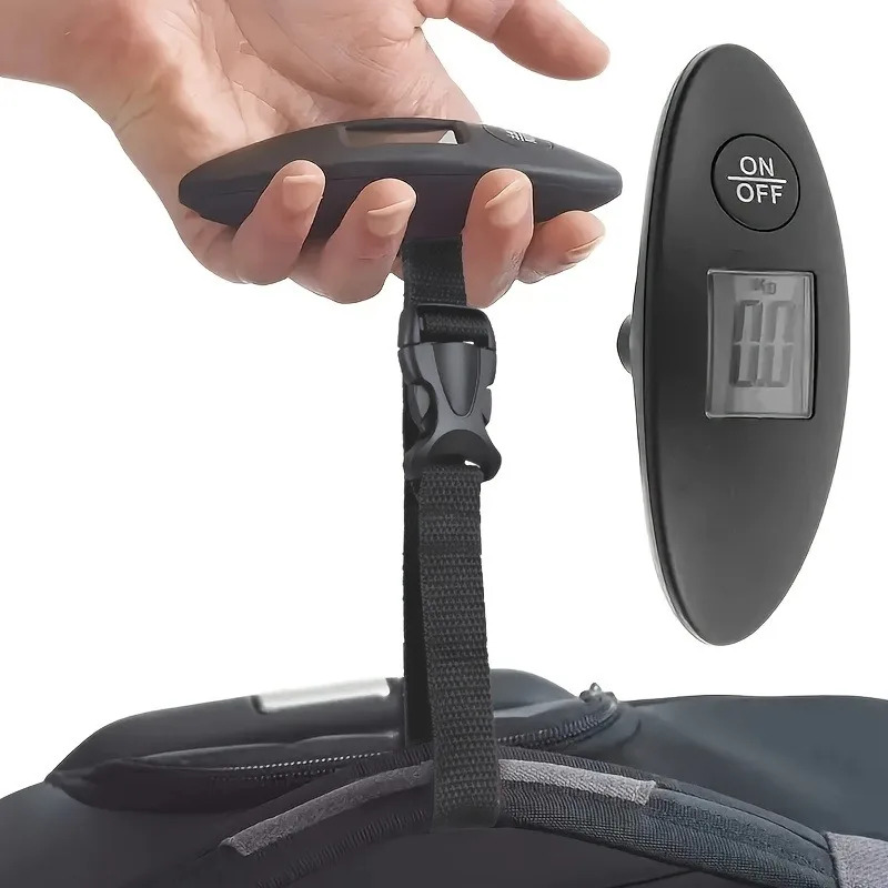 1pc Portable Electronic Scale Small Luggage Weight 40KG Parcel Scale One-Click Zero Convenient Electronic Scale