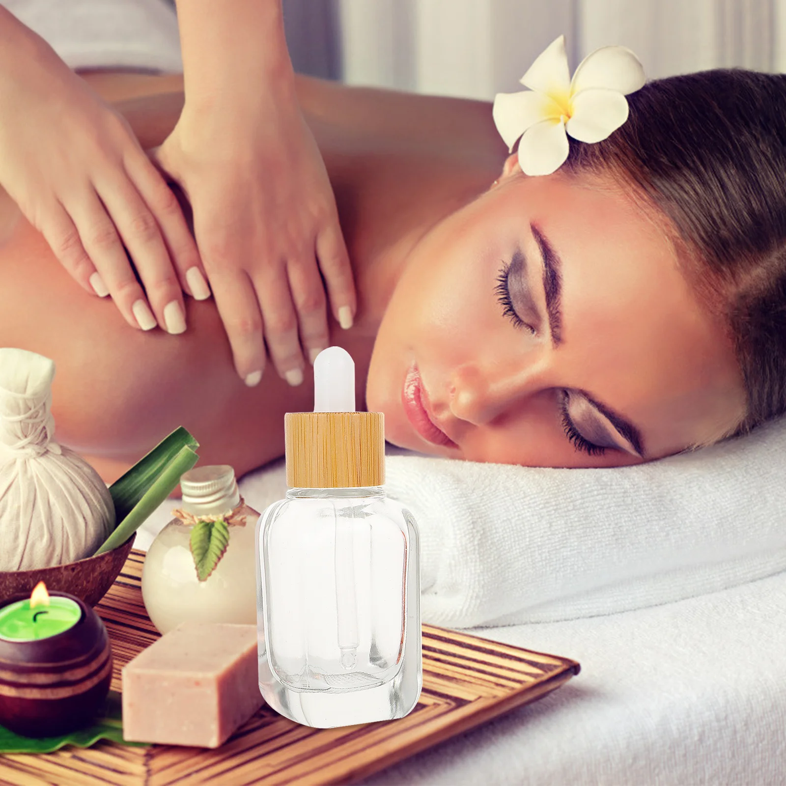 2 قطعة زجاجات عينة عطر زجاجية قابلة لإعادة الملء زجاجات قطارة شفافة محمولة حاوية زيت طبيعي موزع لوشن