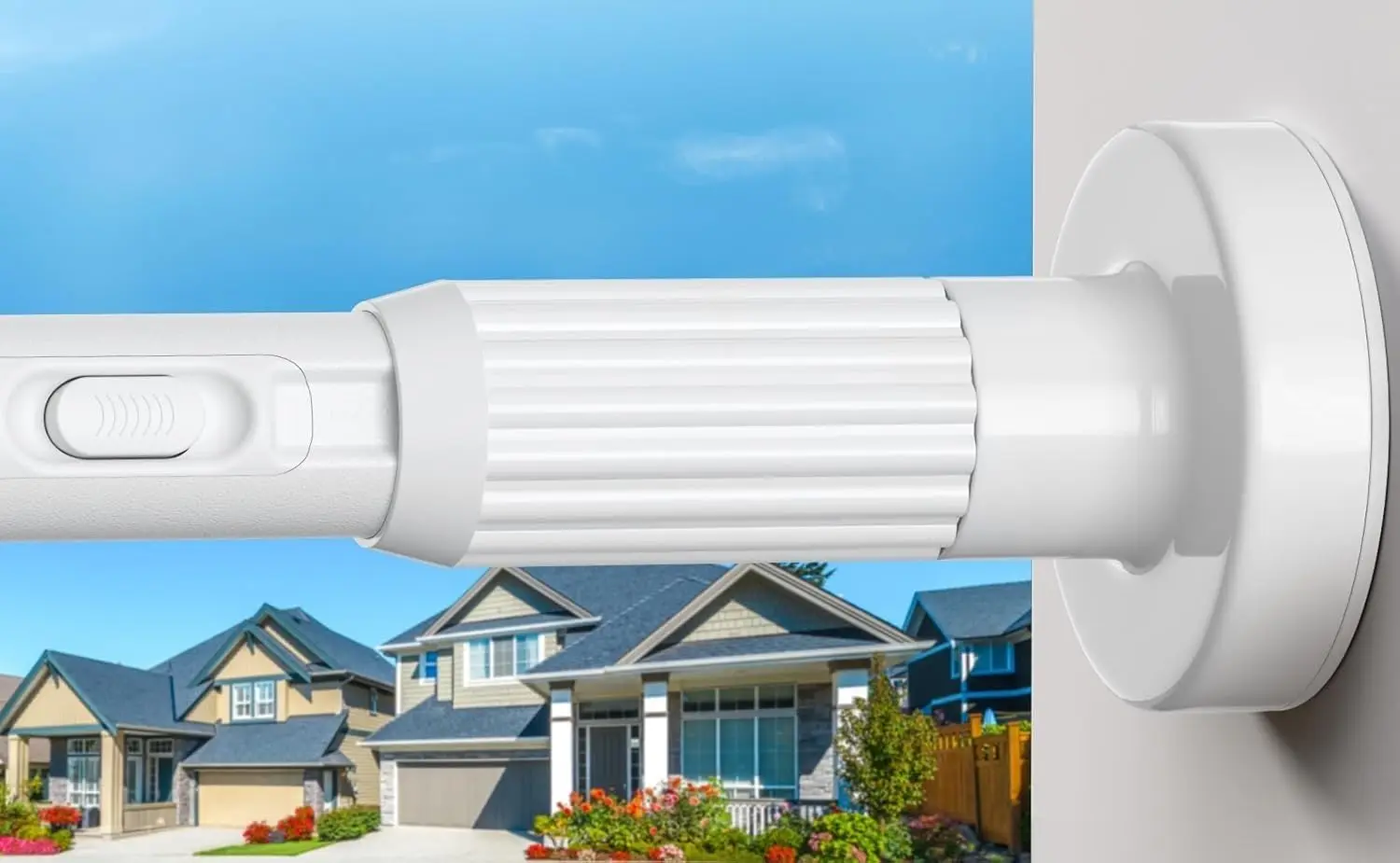 No-Drill Tension Rod – Expandable Support Pole for Hanging, Adjustable Curtain Rod