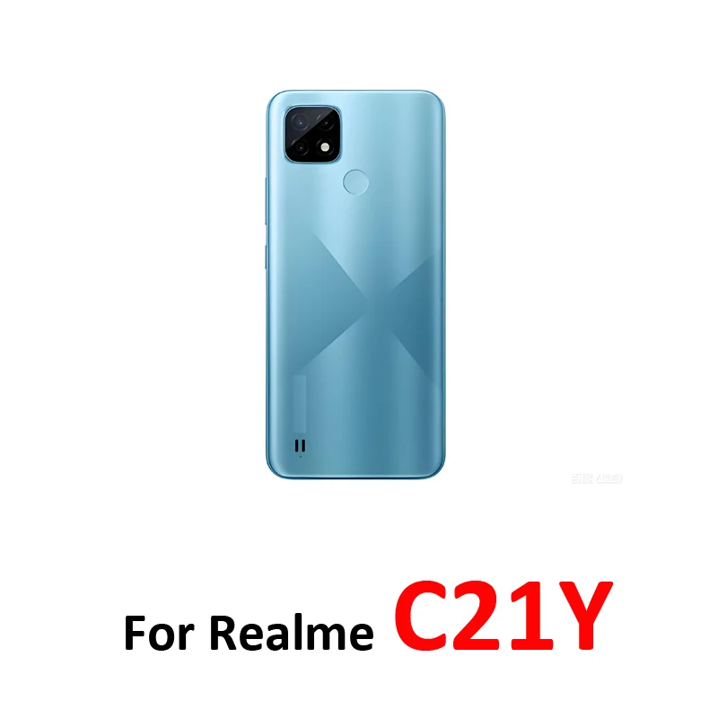 For Realme C21Y Phone New Housing Power Volume Button On Off Switch Key Internal Flex Cable Replacement Parts Black Blue image 2