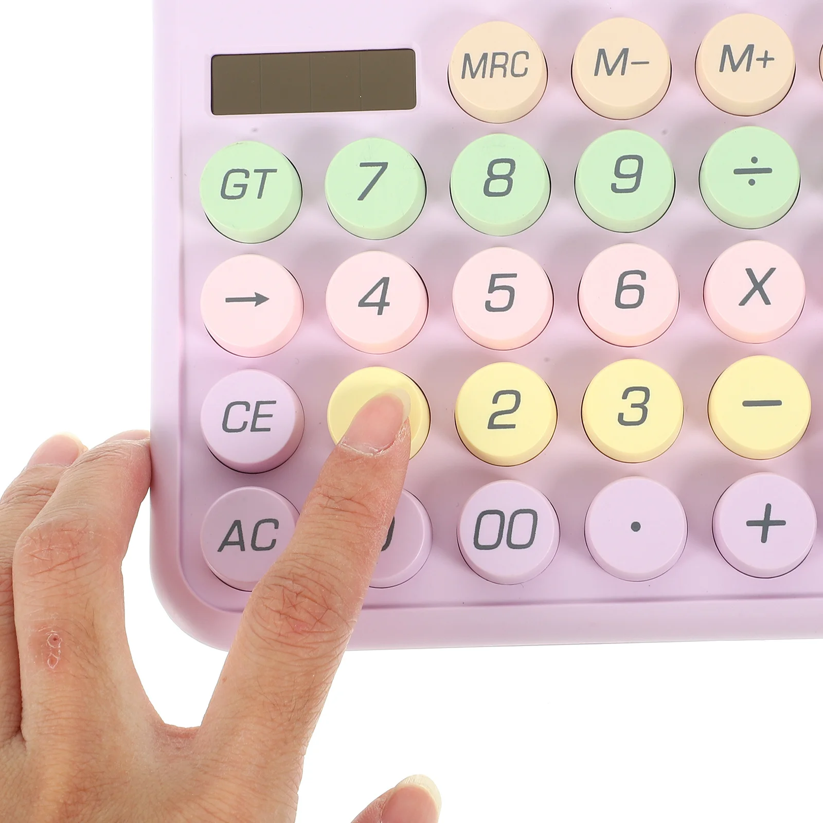 Calcolatrice portatile Ufficio di base Decorativo Tascabile Studenti Regalo Pratico Facile da usare Casa Scuola Multifunzionale