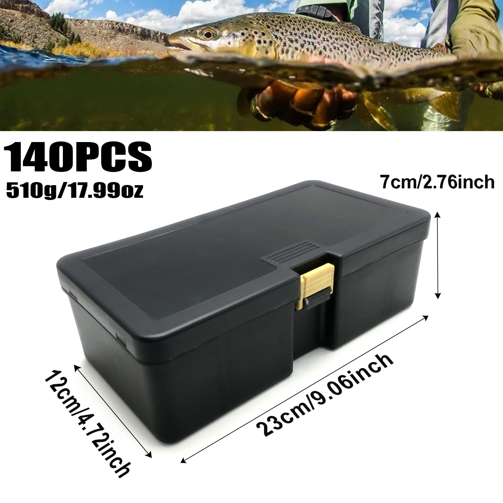 مجموعة طُعم صيد السمك 140/369 قطعة، بما في ذلك السحر الصلب الناعم، وتركيبات معدنية، وصندوق وأدوات، ومناسبة لمياه البحر والطازجة #4