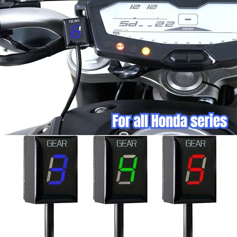 Motorcycle Gear Display Gear Digital Display Gear Display Instrument LED Instrument for The Entire Honda Series MOTO Accessories