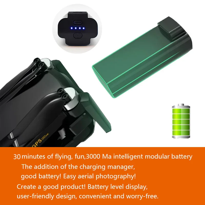 SG108 Max Original Drone Battery 7.4V 3000mAh 20min Flight Time SG108 Max Dron Battery SG108 Max Accessories Spare Battery