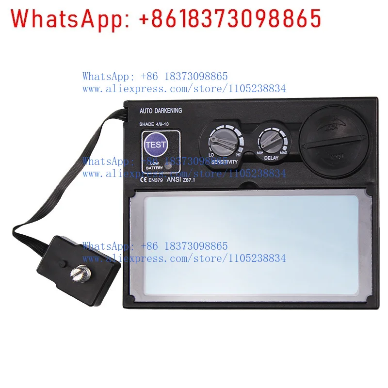 

5Pcs welding mask, welding cap, variable light welding cap, automatic variable light sheet, dustproof and arc-proof