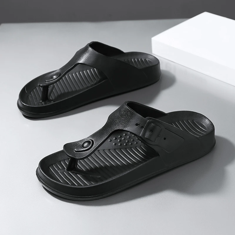 

Модные мужские тапочки, шлепанцы, уличные домашние удобные шлепанцы, повседневная обувь, летние мужские пляжные сандалии, мужские домашние тапочки