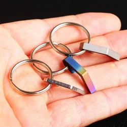 Portable Mini Bottle Opener Stainless Steel Titanium Alloy Key Ring Carry Easily Bar Tool Kitchen Accessories Beer Soda Openers