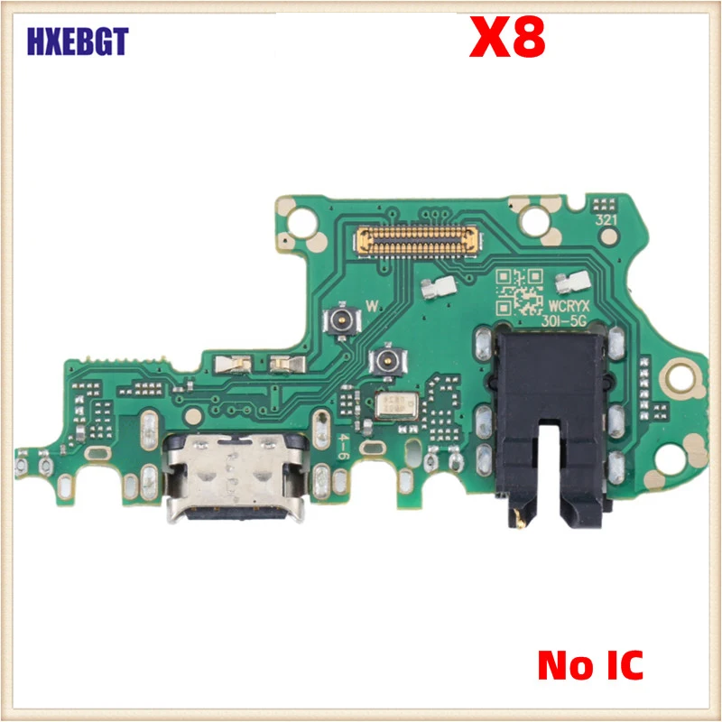 Quality AAA For Honor X8 USB Charger Port Flex Cable Charging Board TFY-LX1,TFY-LX2, TFY-LX3 Smartphone Repair Parts