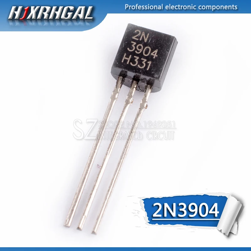 100Pcs 2N3904 TO-92… - image