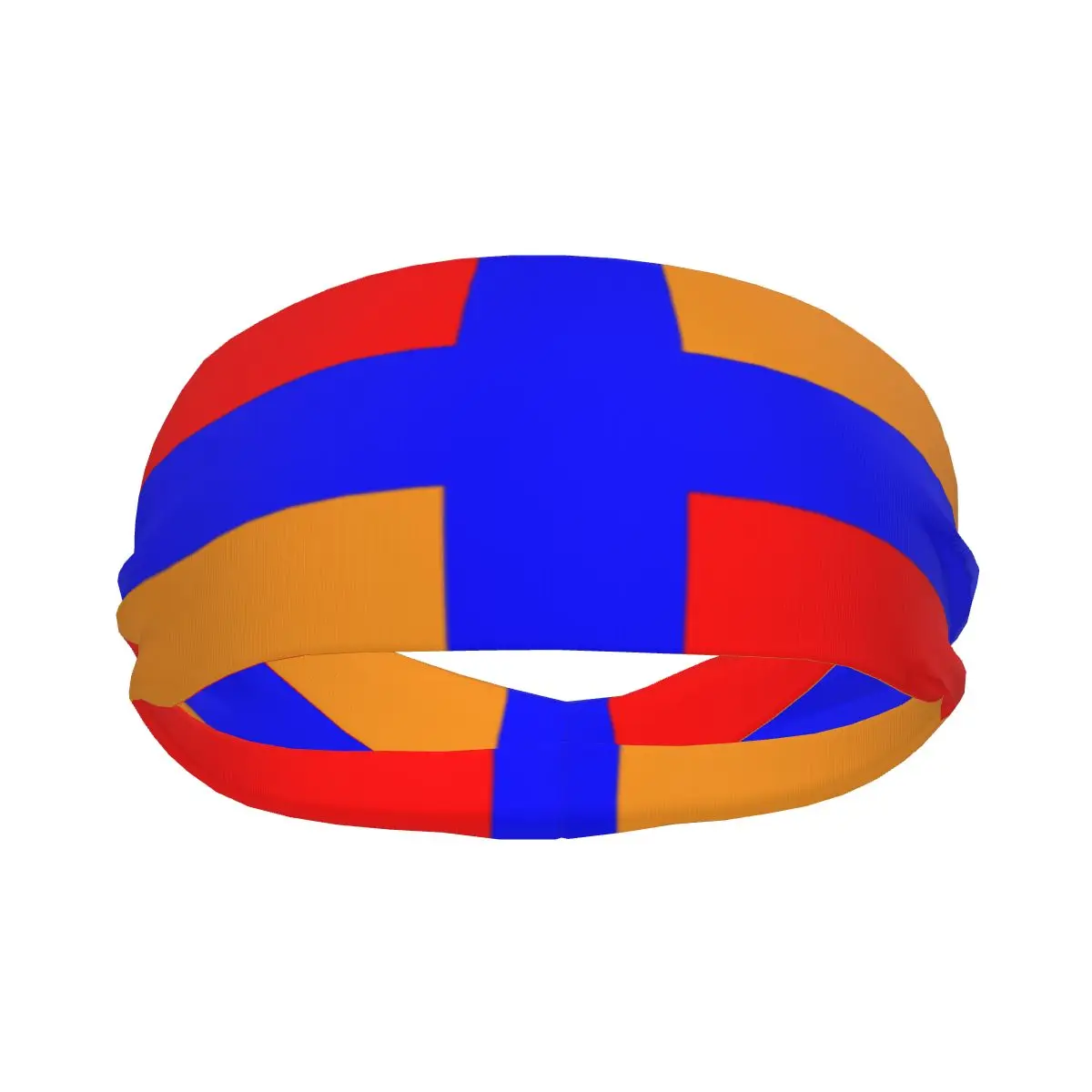 

Sports Headband Portable Hair Band Flag Of The Hemshin People Hair Wrap Brace Cycling Running Exercising Sweatband