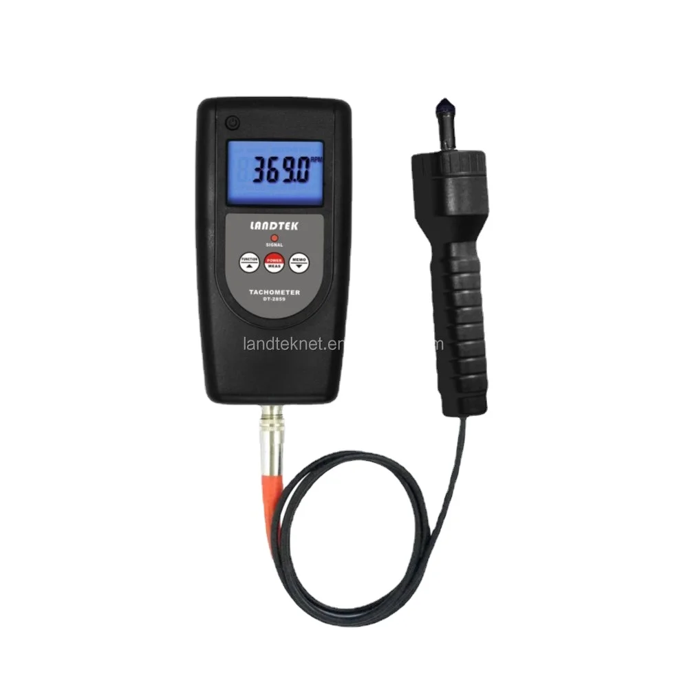 Hand held Digital Laser Tachometer DT-2859 Photo Contact Surface Speed