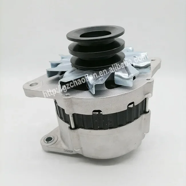 Construction Machinery Parts EX60-2 Excavator Alternator 24V Alternator BD30 Engine Alternator 24V 40A