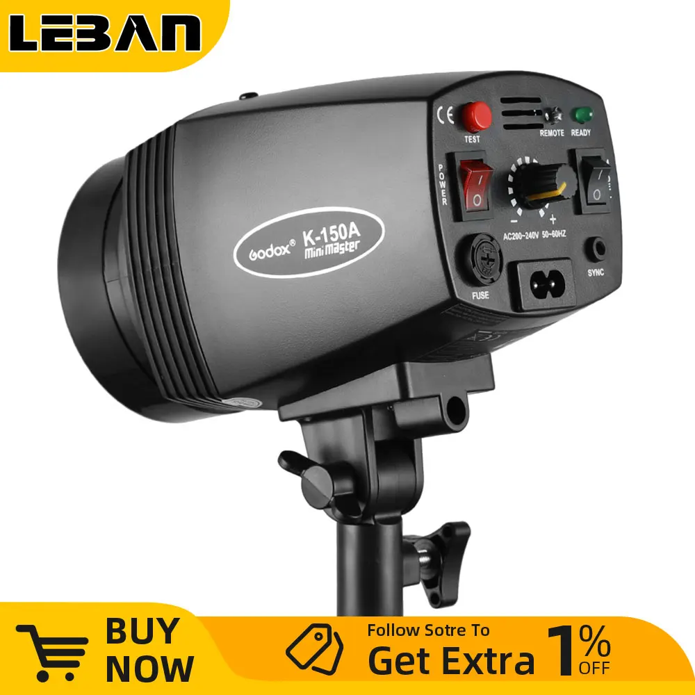 Flash K-150A: A Revolução na Iluminação de Estúdio Portátil para Fotógrafos Profissionais e Amadores