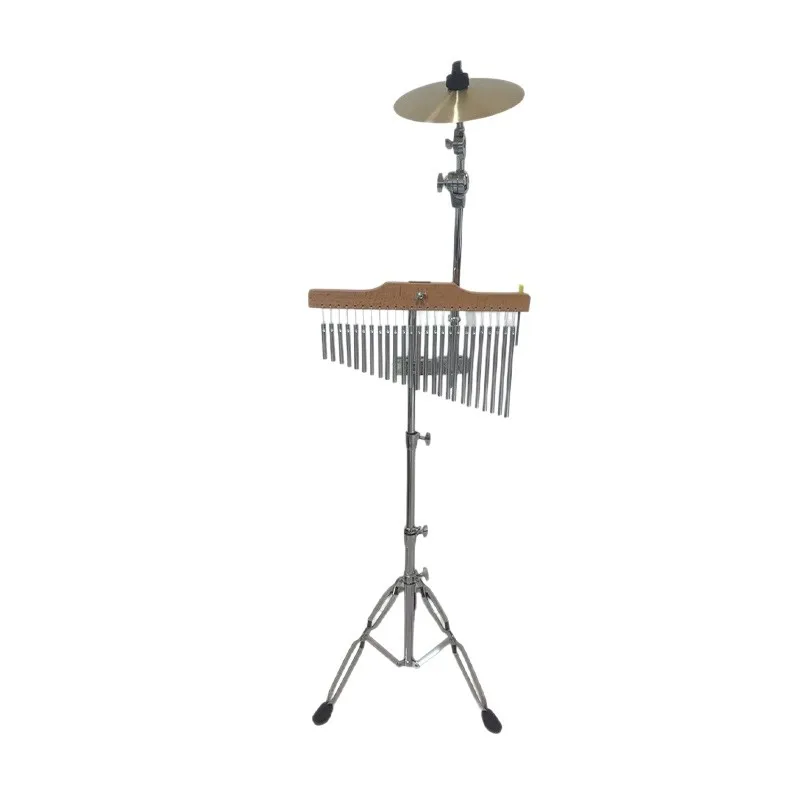 25 Chime Cymbals, Percussion Instruments, Wind Chimes, Accompaniment for Kids Band, Sound Tree with Striker