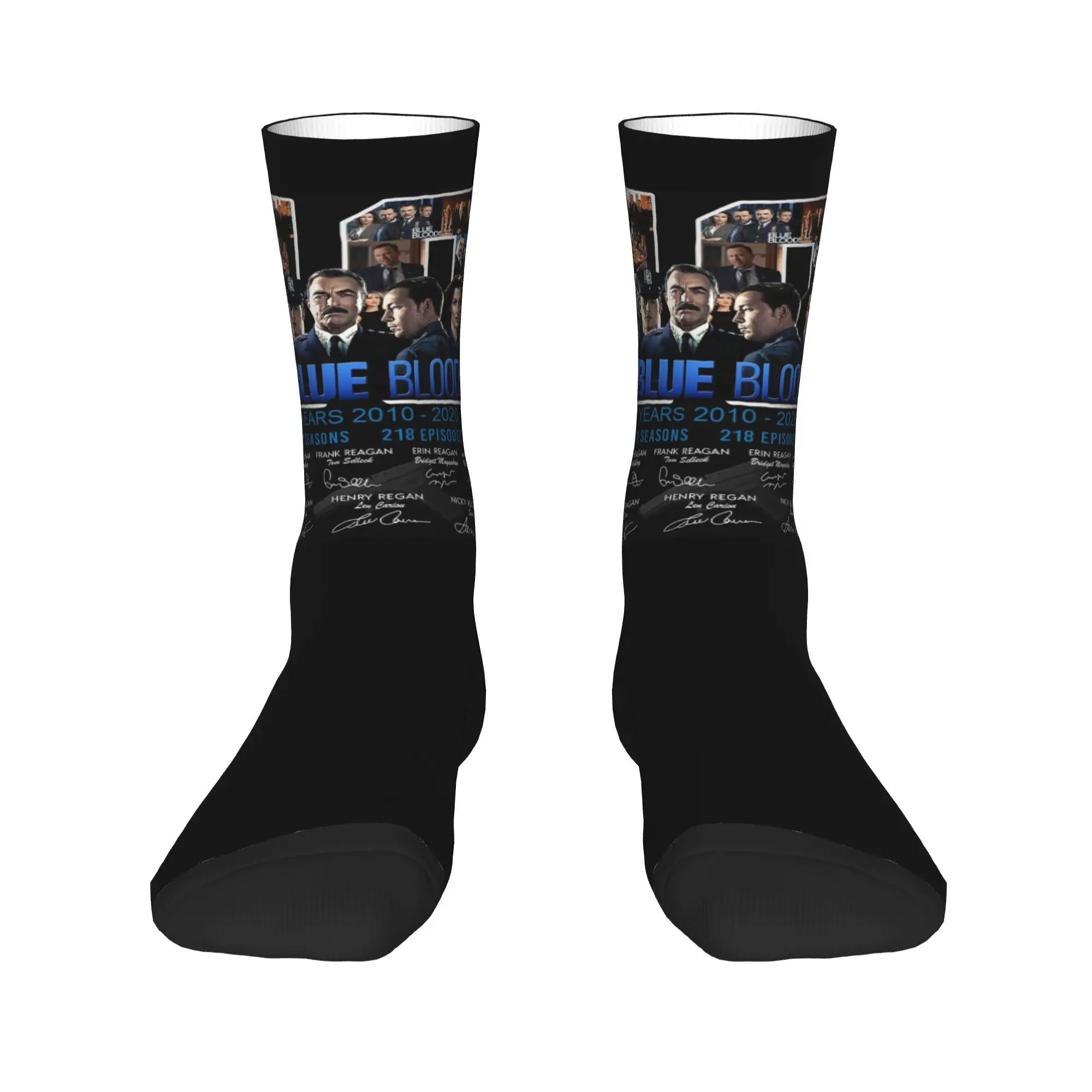 

Blue Bloods год 2010–2020, 10 сезонов, носки Harajuku, супер мягкие чулки, всесезонные длинные носки, аксессуары для подарков унисекс
