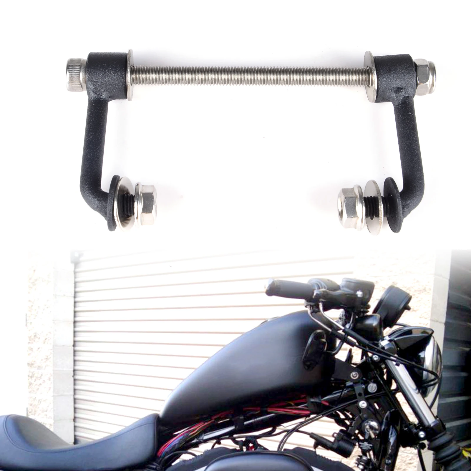 Motorcycle Black Billet 1